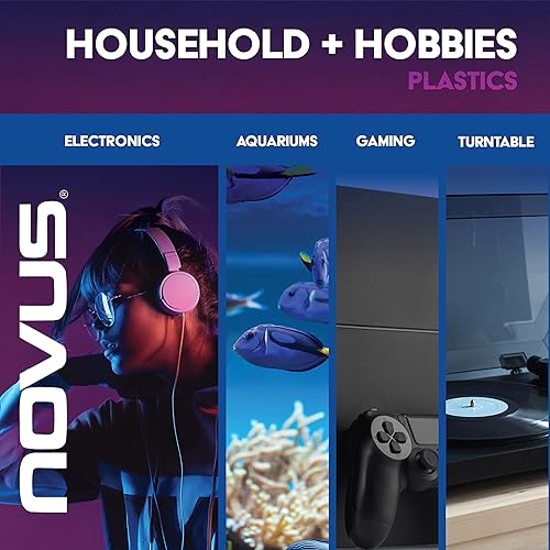 Miniatura 9 de NOVUS Paquete de esmalte de plástico con pares de esmalte  Novus Plastic Polish & Cleaning Set  Plastic Clean & Shine #1, removedor de arañazos fino