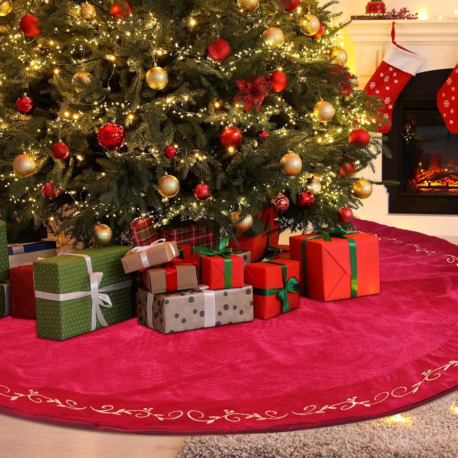 Embracing the Scale: Why a 72 Inch Tree Skirt Matters
