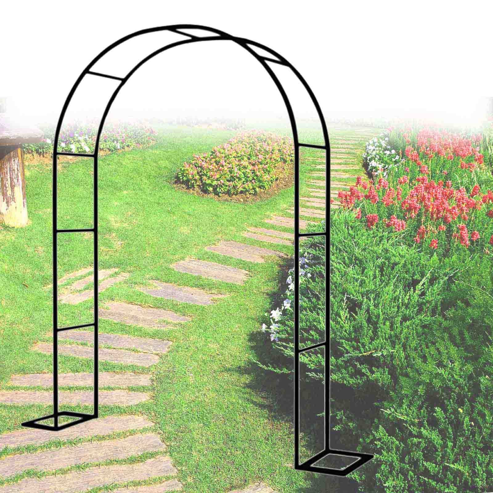 Arco de metal para boda estable que soluciona la decoración de tu altar