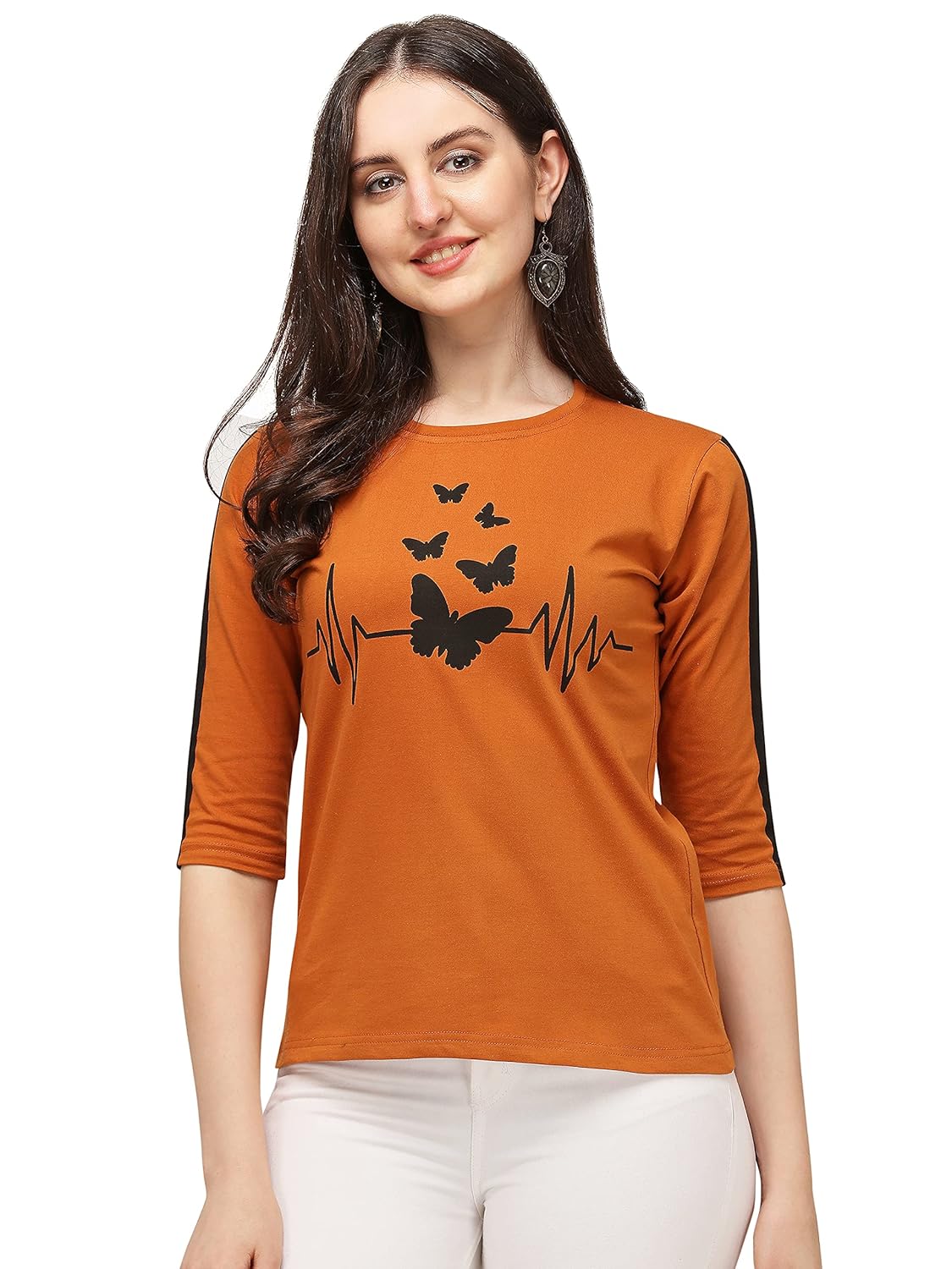 GRECIILOOKS T Shirt for Women | Women T Shirt | T Shirt Women | Casual Loose Fit | Oversized T Shirt for Women | T-Shirt for Women GRECIILOOKS T Shirt for Women | Women T Shirt | T Shirt Women | Casual Loose Fit | Oversized T Shirt for Women | T-Shirt for Women