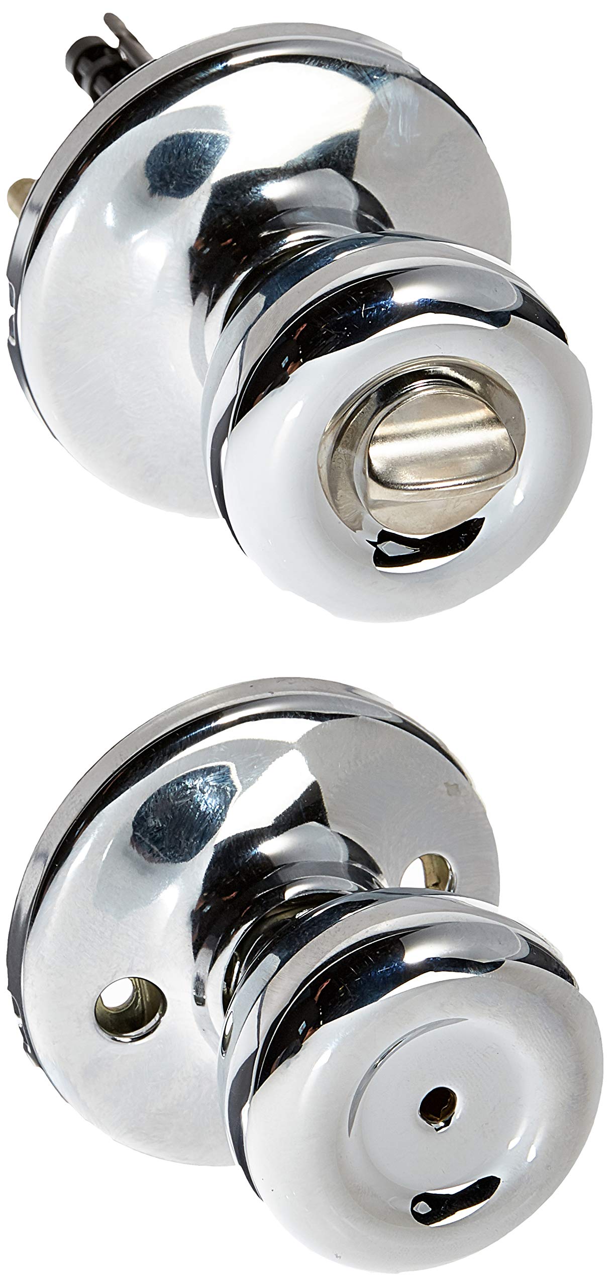 Kwikset 300T Security Series Tylo Privacy Door Knobset, Polished