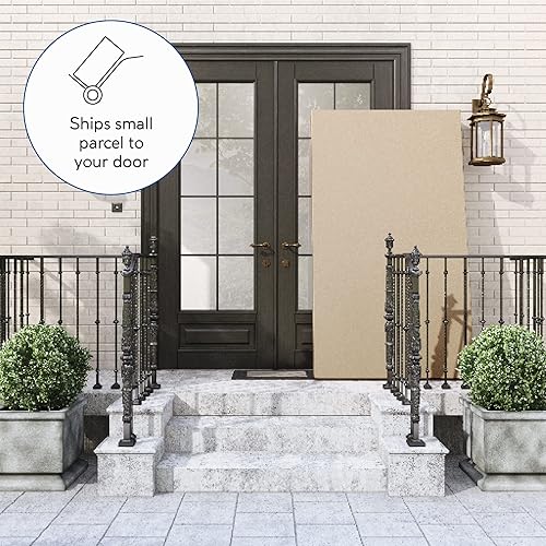 Miniatura 7 de Classic Brands Liberty - Marco de cama con plataforma de madera, arce con acabado natural, tamaño King