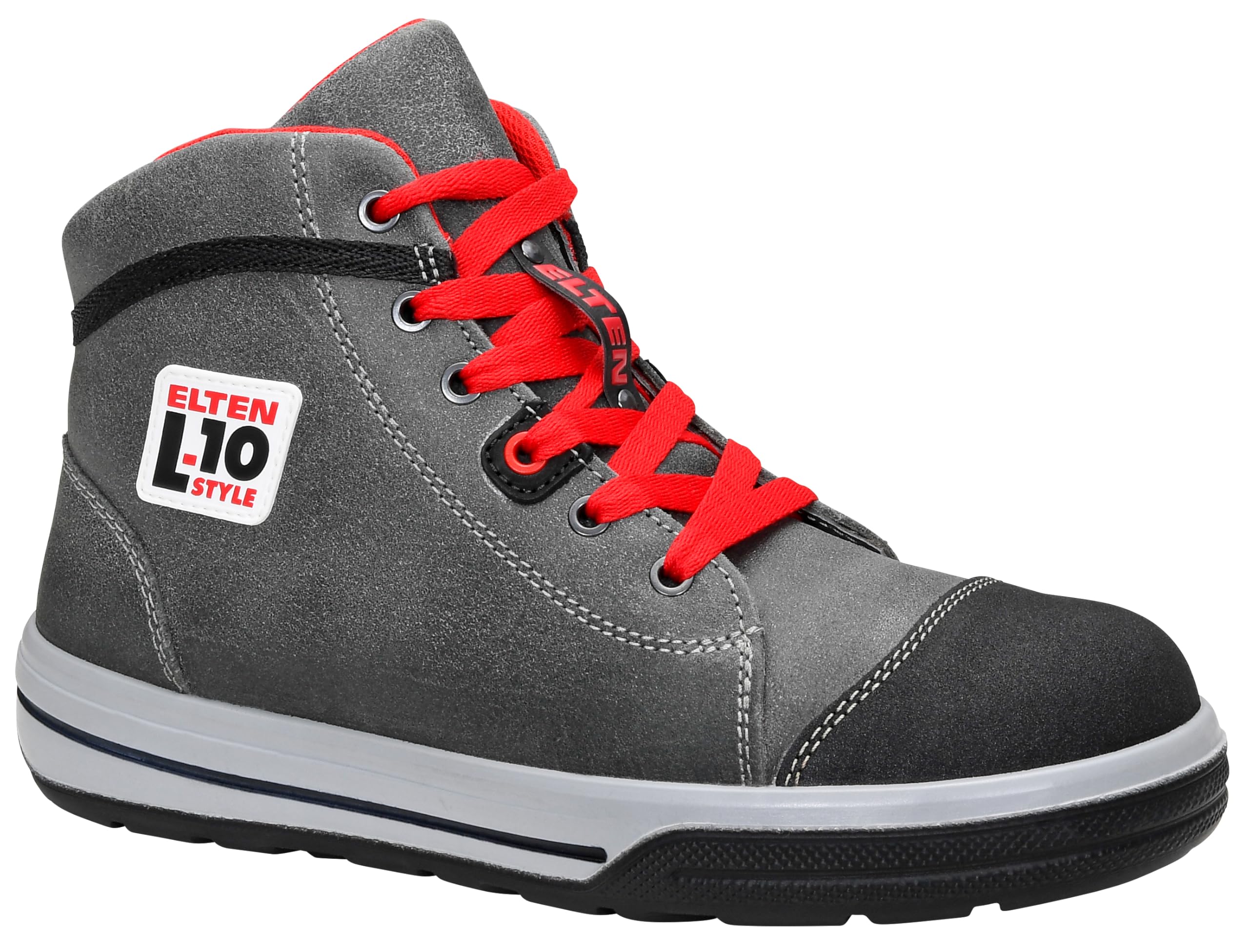 scarpe antiproiettile vintage pirate mid esd s3 uomo grigio nero