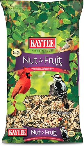 Miniatura 1 de Kaytee Wild Bird Food - Mezcla de frutos secos y semillas de frutas para cardenales, pollitos, trepadores, pájaros carpinteros y otros pájaros
