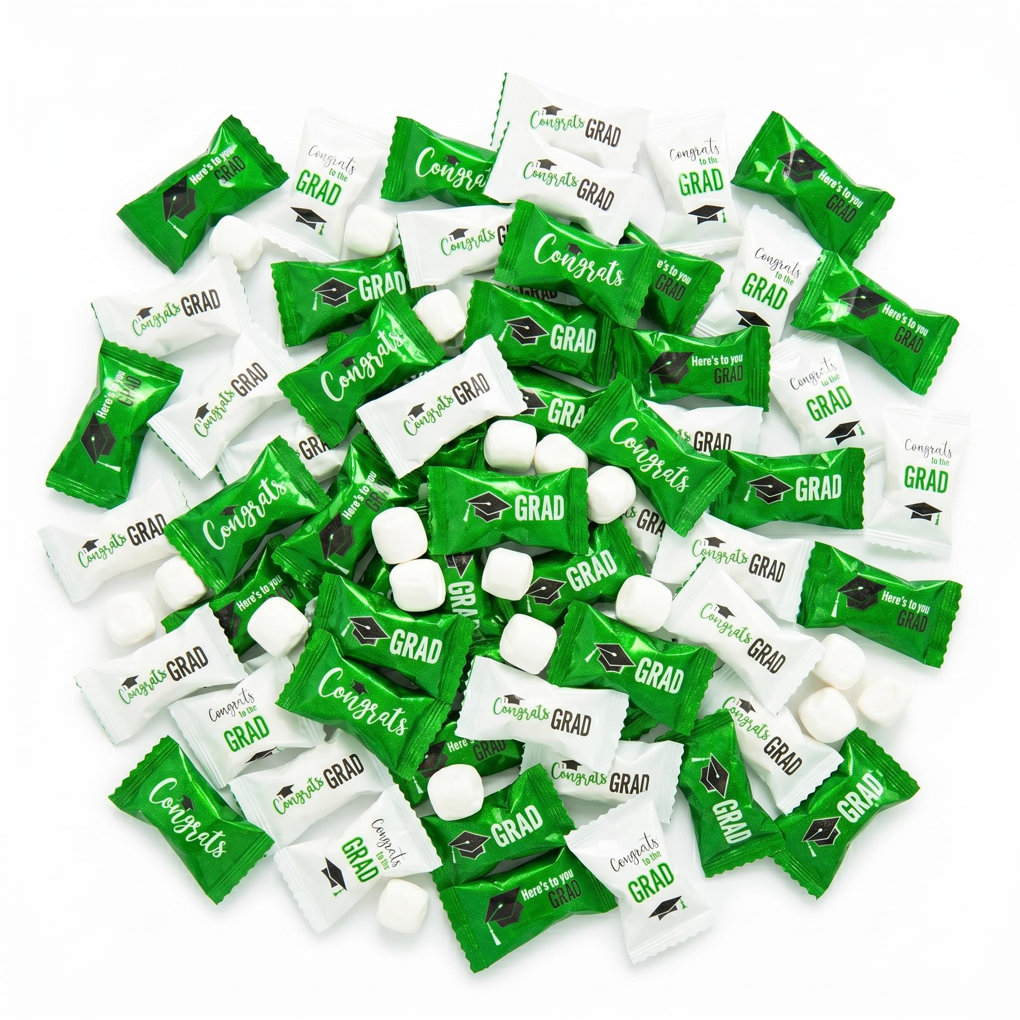 mint grad cards Fun Express Graduation Buttermints Individually Wrapped - 108 Pieces Bulk Candy for Graduation Party Favors | Soft Butter Mints with Mortarboard Design You may not redistribute or share this file. Designer Greetings Grad Cap, Gold