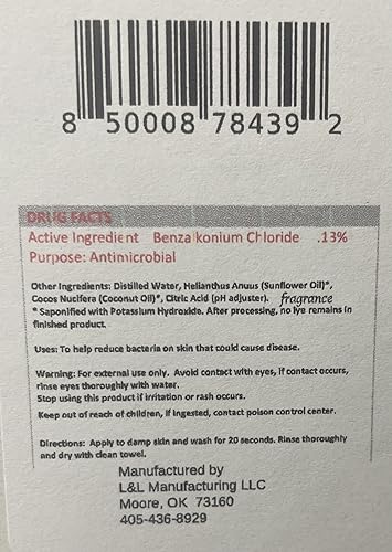 Miniatura 3 de Citrus - Jabón líquido antibacteriano puro de Castilla para lavado de cara, manos y cuerpo, vegano, sin OMG, fabricado en Estados Unidos, todo tipo