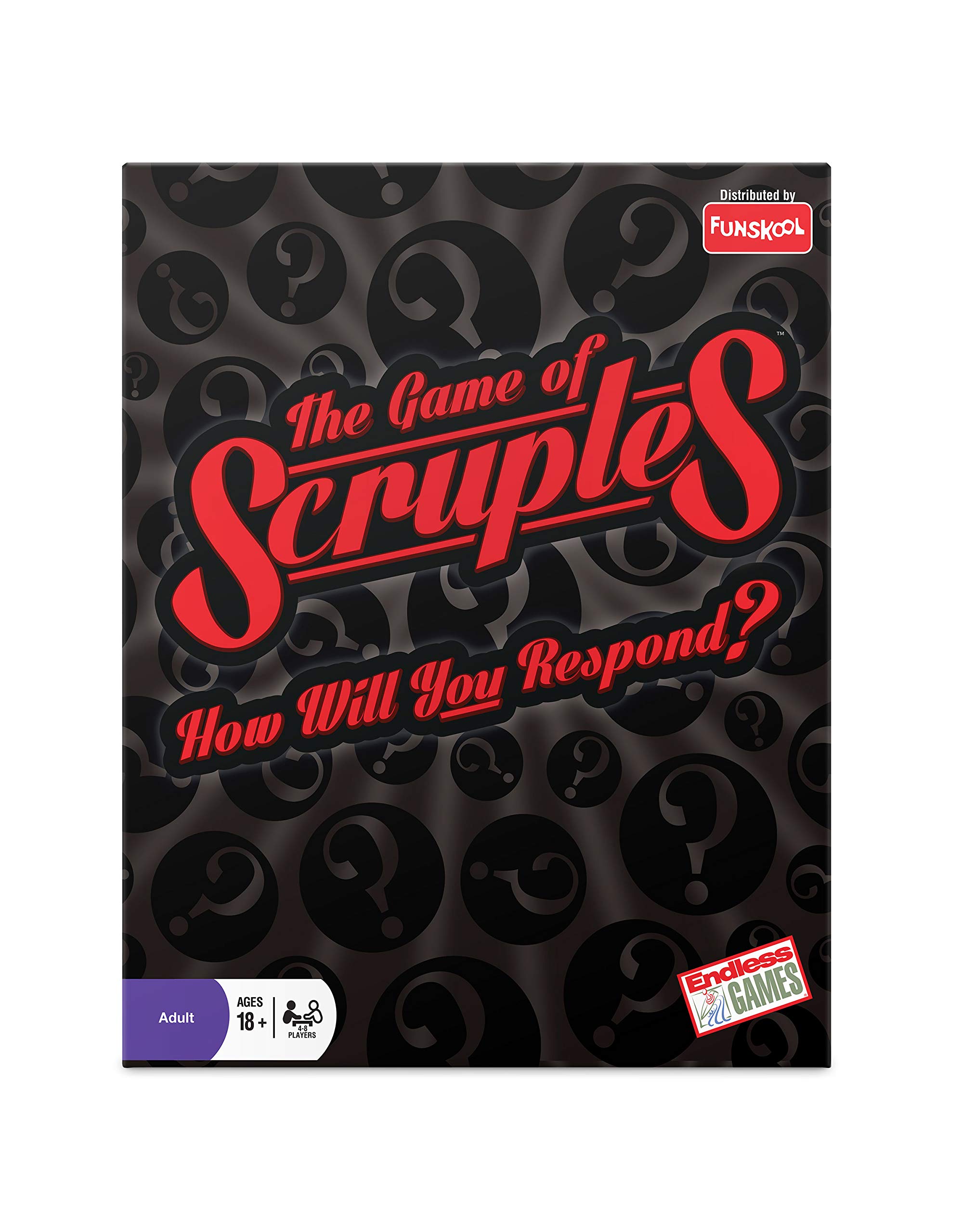 Endless Games Funskool Games - Scruples - 2014, Adult Party Game, 4-8 Players, 18 & Above,Multicolor