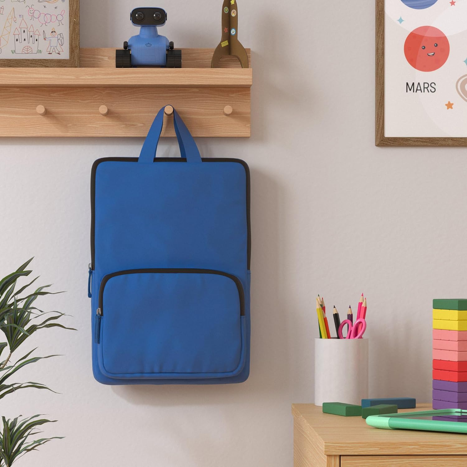 All New, Carrying Case for Amazon Kids Tablets, Denim - Image 2