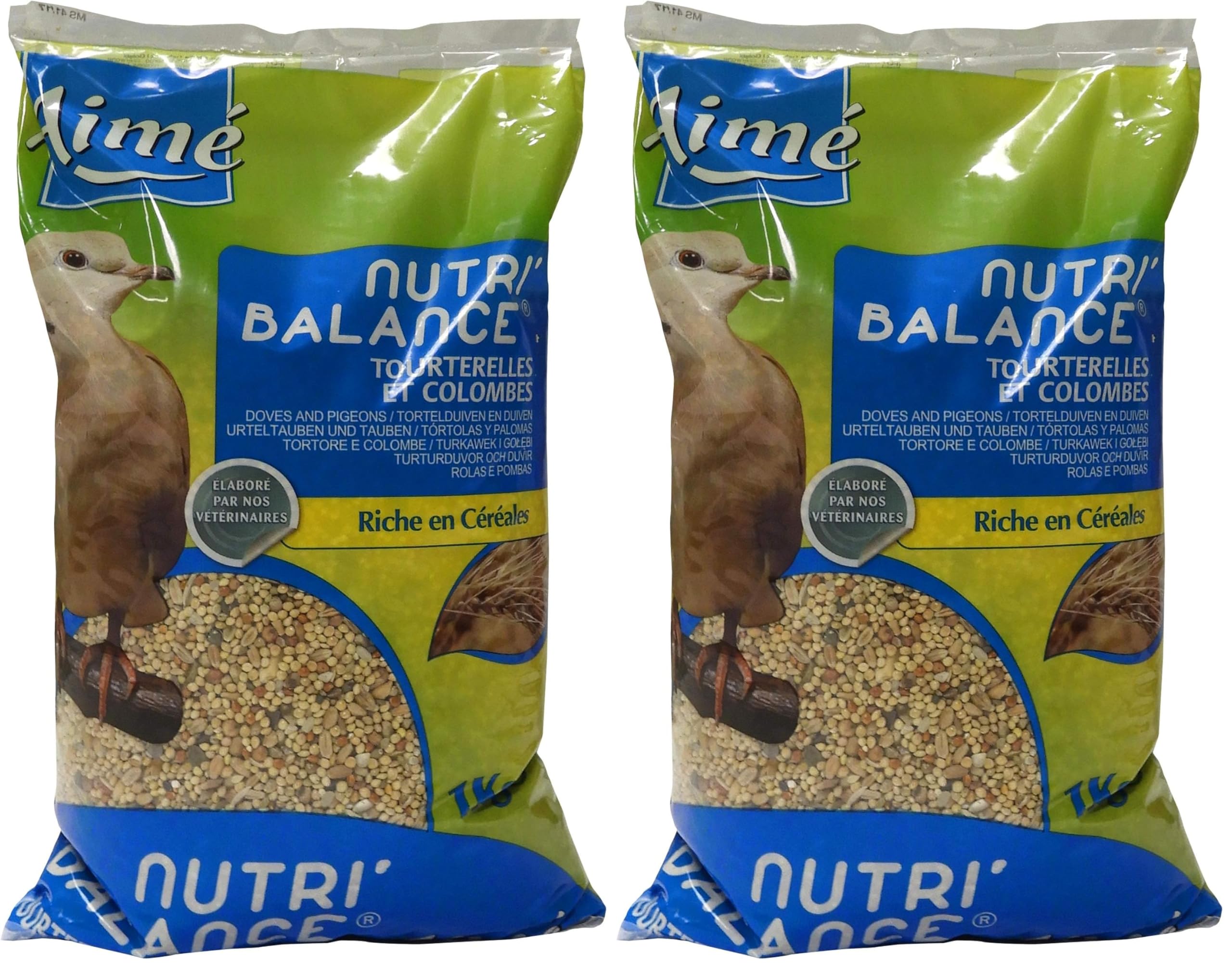 Alimentos para tórtolas y Palomas, NUTRI'BALANCE Comida para tórtolas y Palomas, Bolsa de 1 kg — view 7