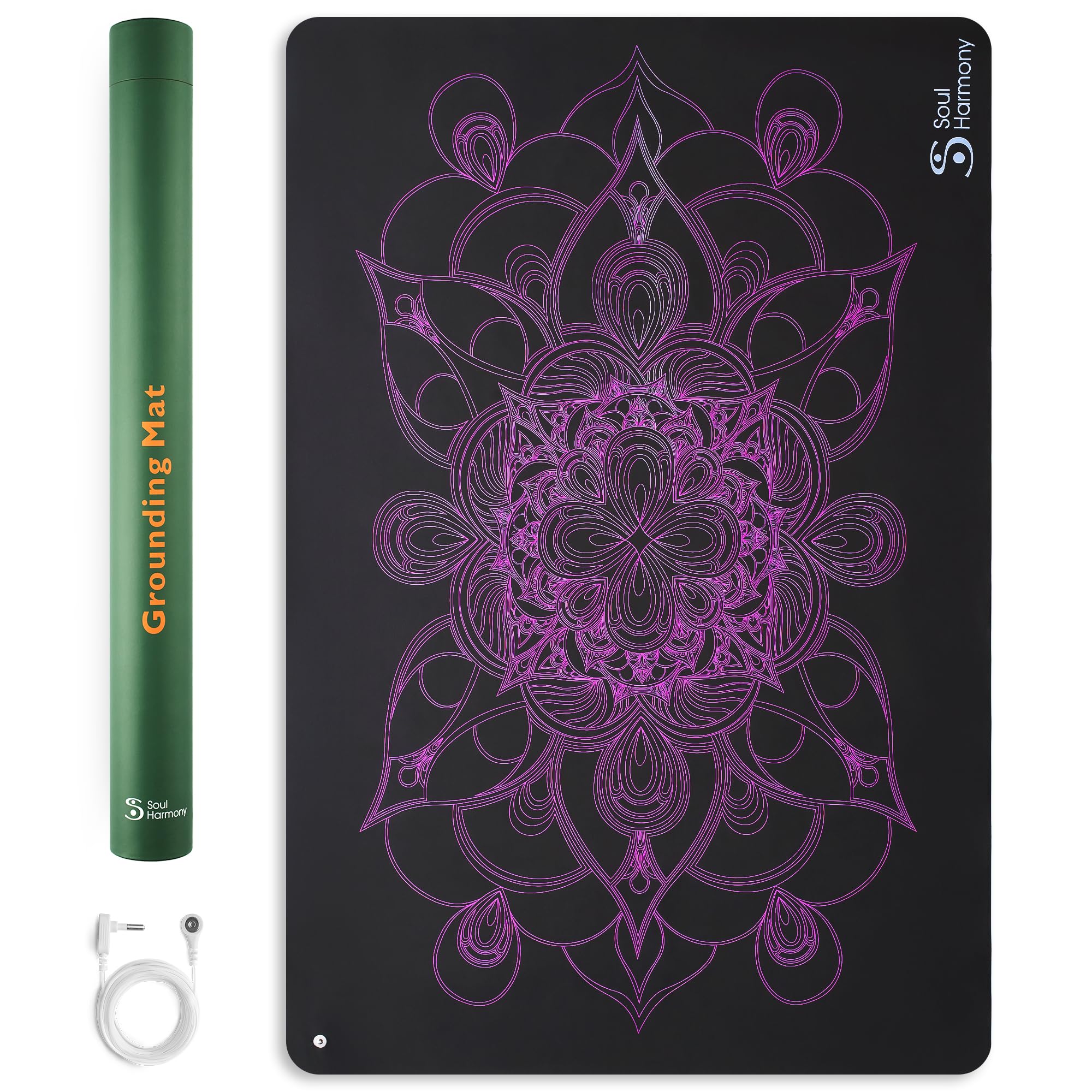 Grounding Mat - Colored Grounding Mat Earthing - Grounding Pad for Bed - Grounding Yoga Exercise Mat - Grounding Pad for Feet - Earthing Mouse Pad