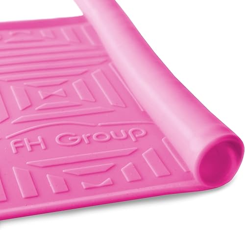 Miniatura 3 de FH Group tapete antiderrapante de silicona color rosa bebé, rosado bebé
