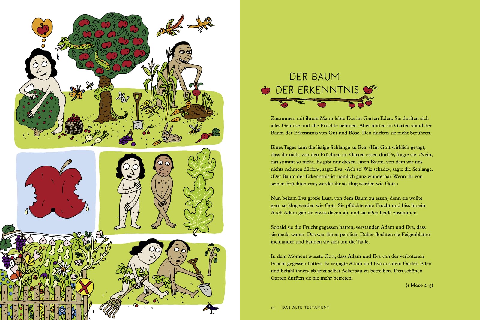 Deine bunte Kinderbibel - Von Adam & Eva, Maria & Jesus und allen anderen: Moderne Kinderbibel für Kinder ab 6 Jahren