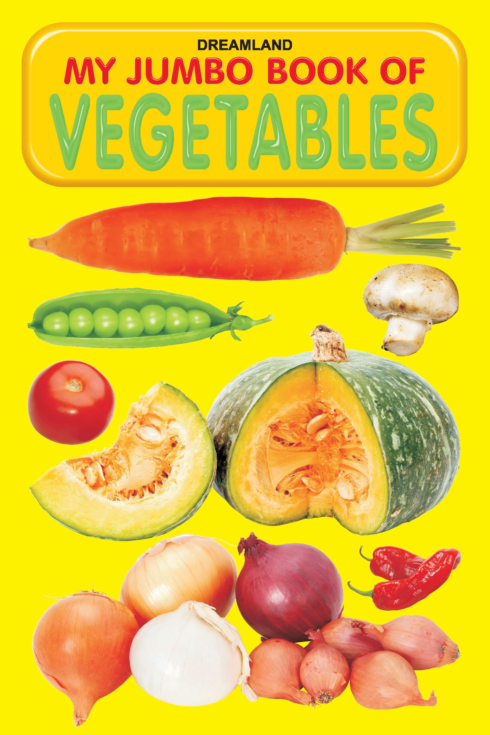 Buy My Jumbo Book – Vegetables | A3 Size Early Learning Picture