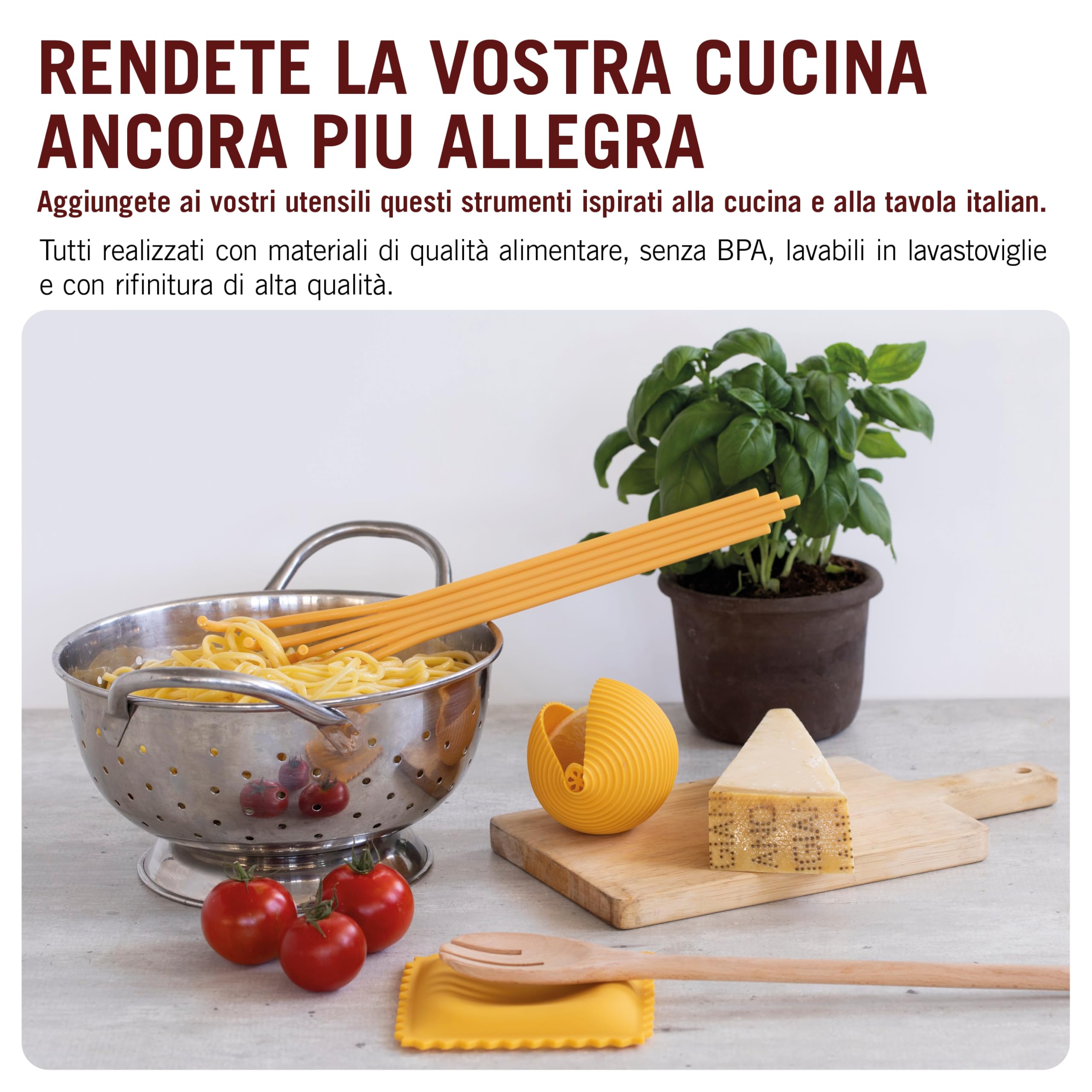 Porta Cucchiaio In Ceramica Per Cucina – Forma Di Cucchiaio – 24,3 Cm – Bianco – Appoggia Mestolo