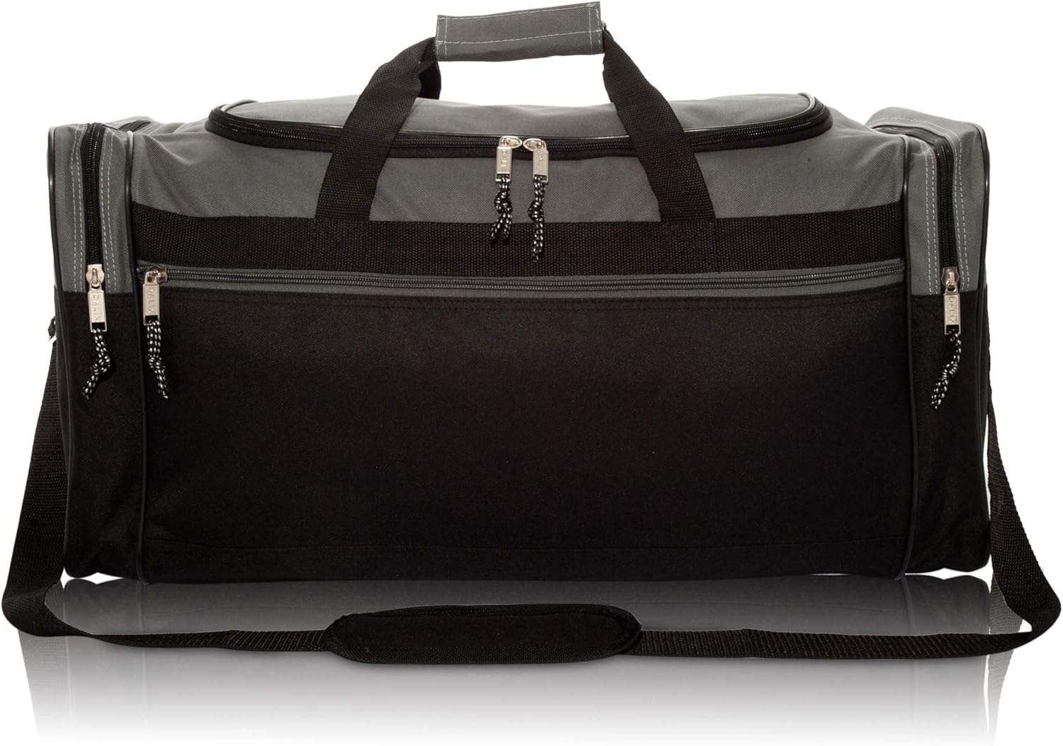 DALIX 25" Extra Large Vacation Travel Duffle Bag (Black, Grey, Navy Blue, Red, Camo) - Image 3