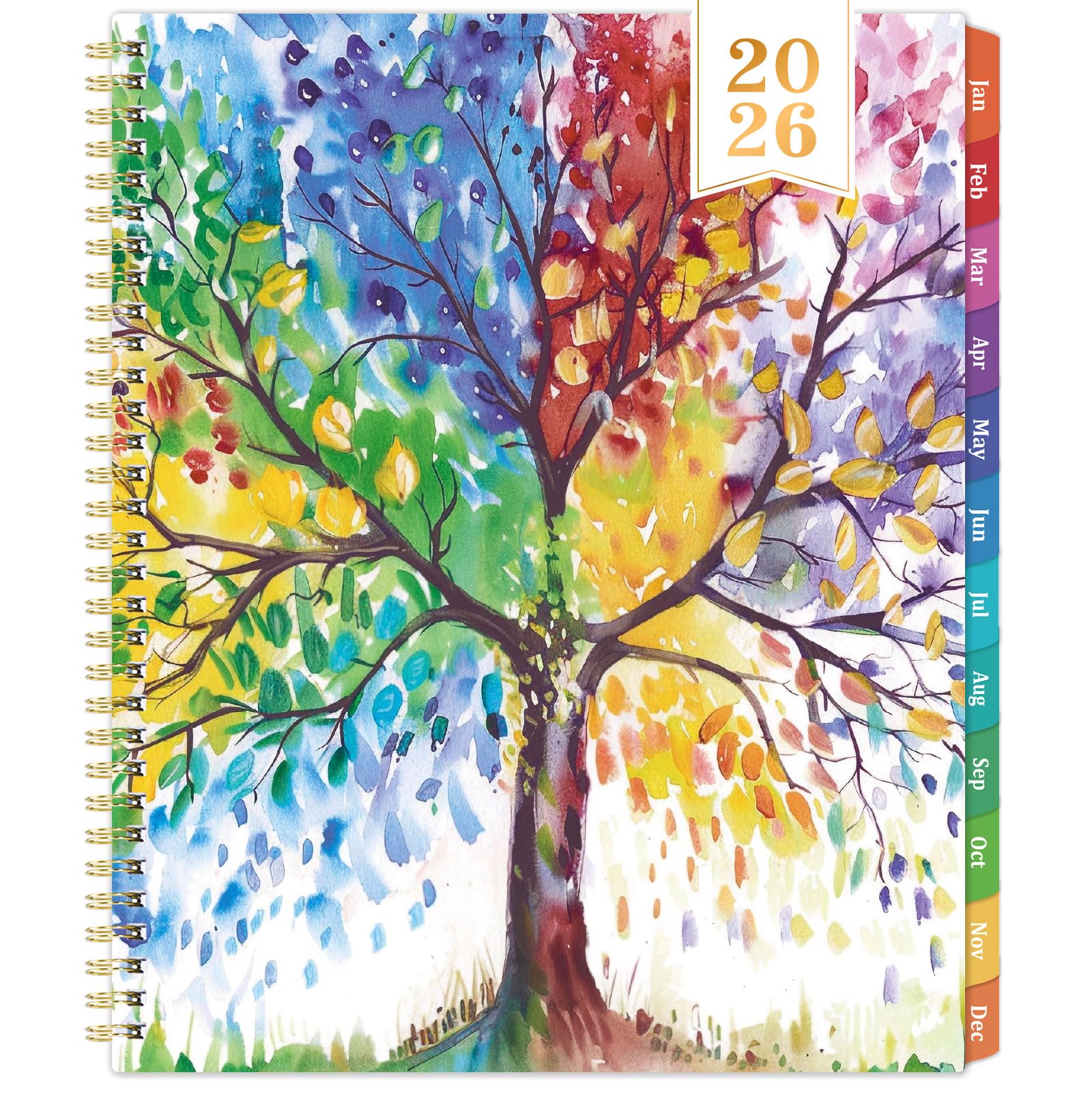 2025 Planner - Planner 2025, Weekly Monthly Planner from January - December 2025, 9" x 11", Planner 2025 Daily Weekly and Monthly with Reference Calendar