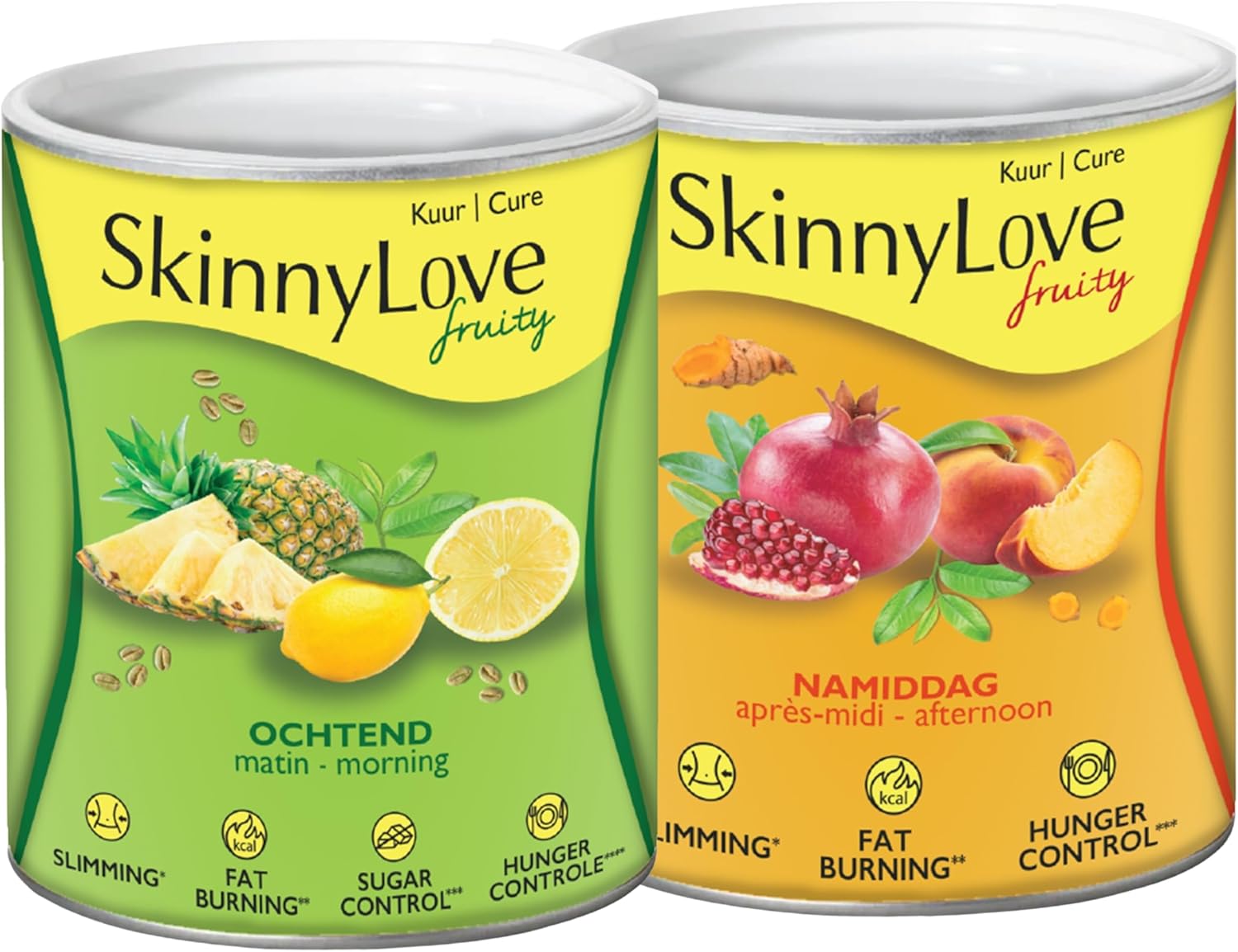 Fruity Vermageringskuur (2X 500G) – Snel Gewichtsverlies, Fatburner, Afvallen – 100% Natuurlijk Afslanken