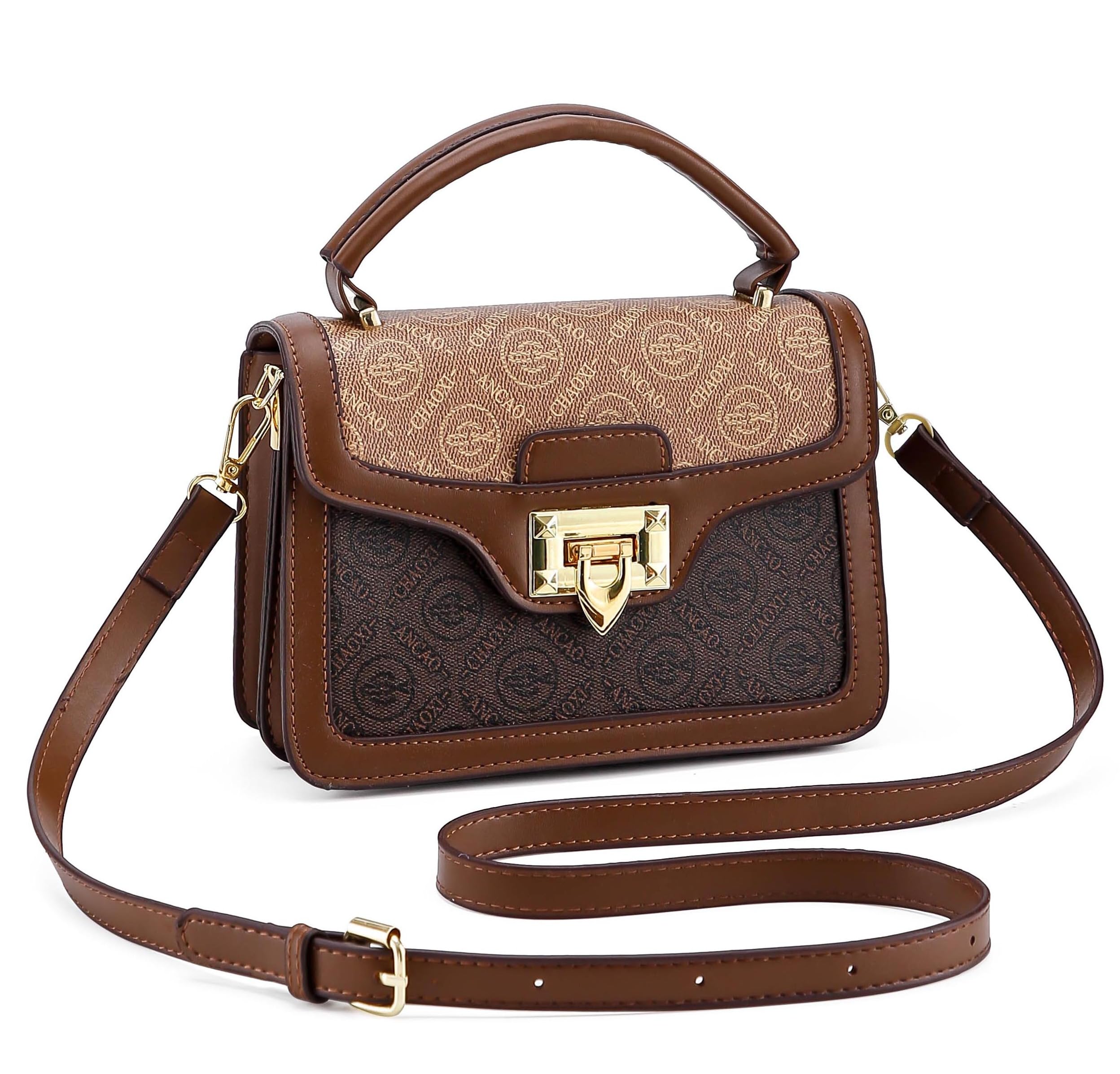 Dual Color Fashionable Branded Sling Bag For Women-image-33