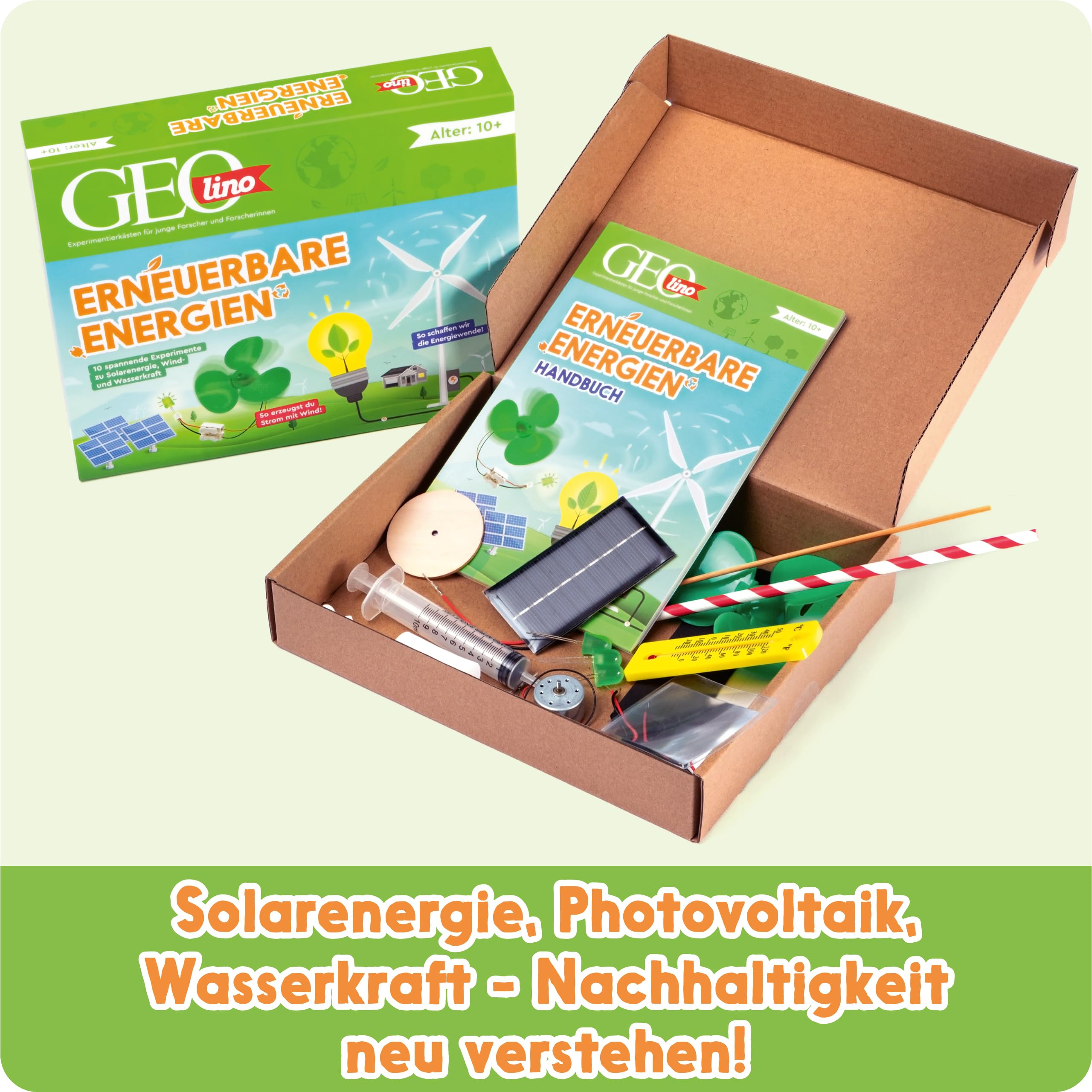 FRANZIS 67222 - GEOLINO - Erneuerbare Energien, inspirierende Bauprojekte für drinnen und draußen