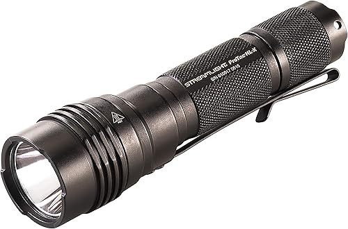 Streamlight 88085 ProTac HL-X USB 1000-Lumen Multi-Fuel recargable Linterna táctica profesional con batería USB, cable USB y funda, negro