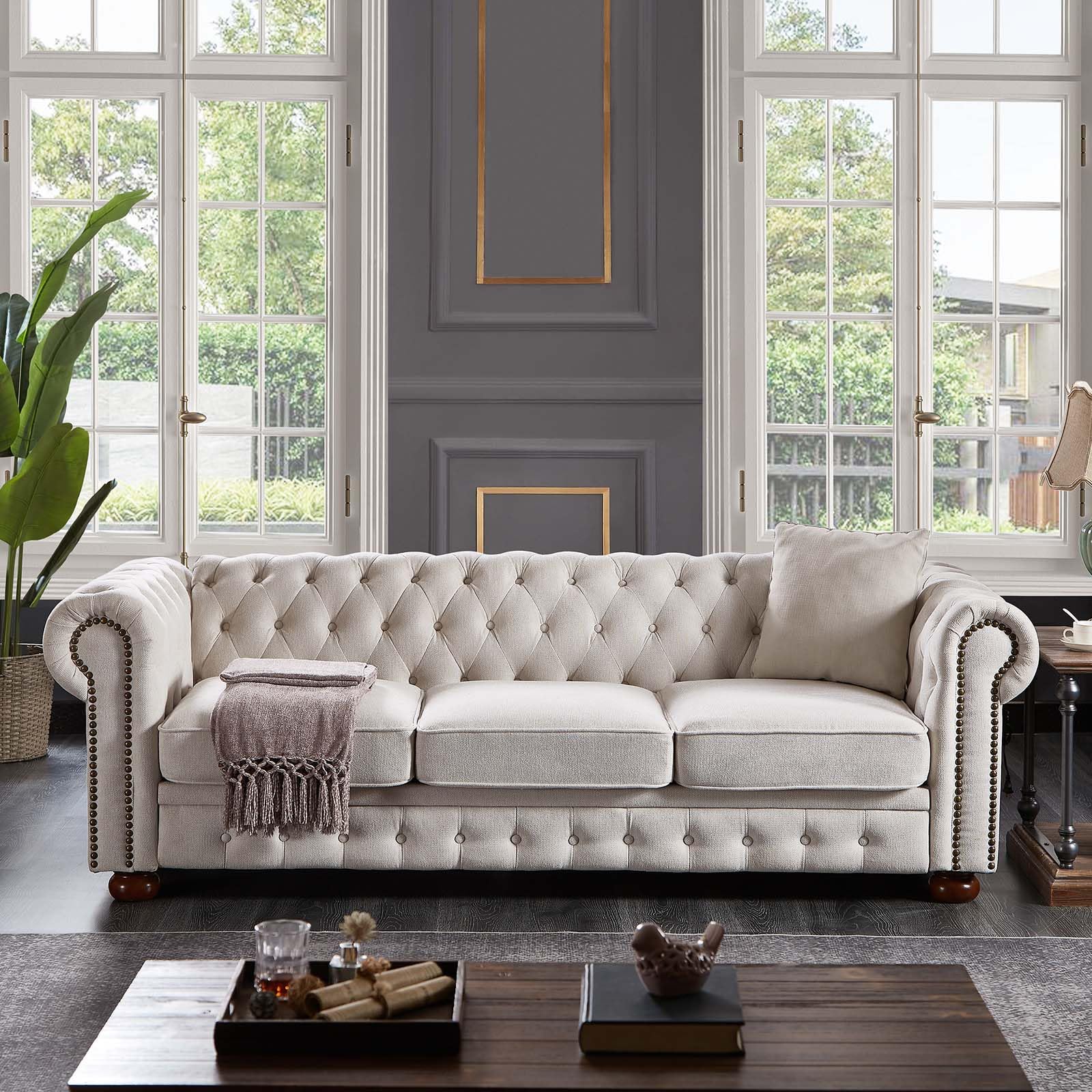 unico BETHAN covering couch sofa 3シーター Cozzy Design Bethan 3 Piece Living Room Sofa Set | Wayfair