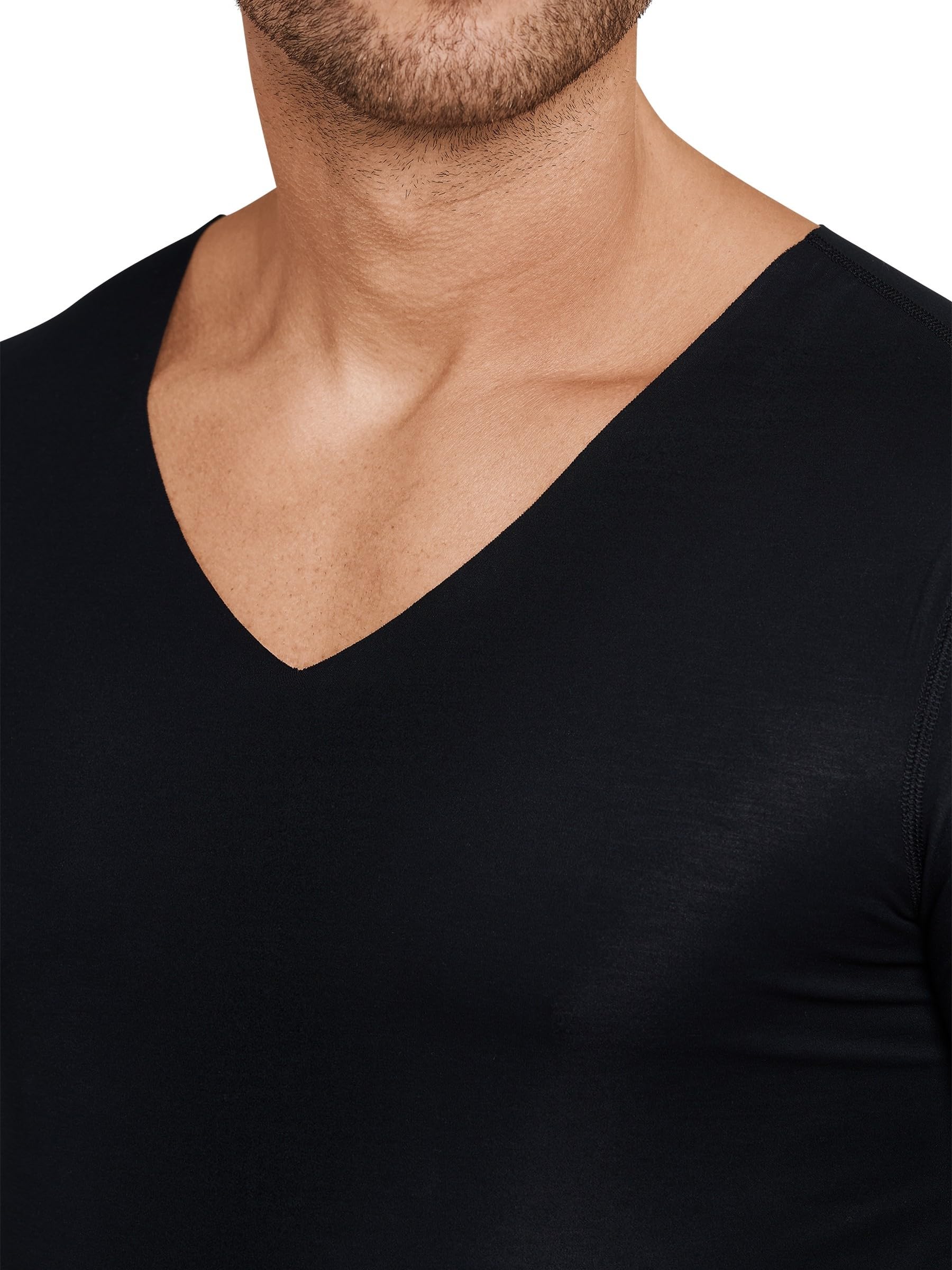 Schiesser Laser Cut V-Neck Maillot de Corps sous-vêtement Homme