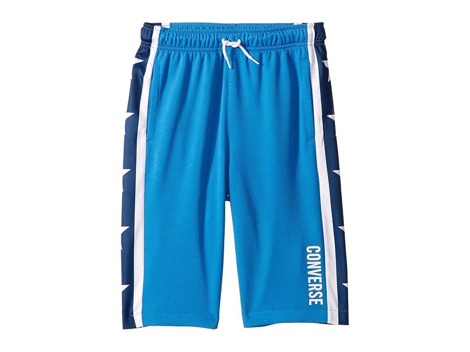 

Converse Kids Star Stripe Mesh Shorts (Big Kids) (Totally Blue) Boy's Shorts