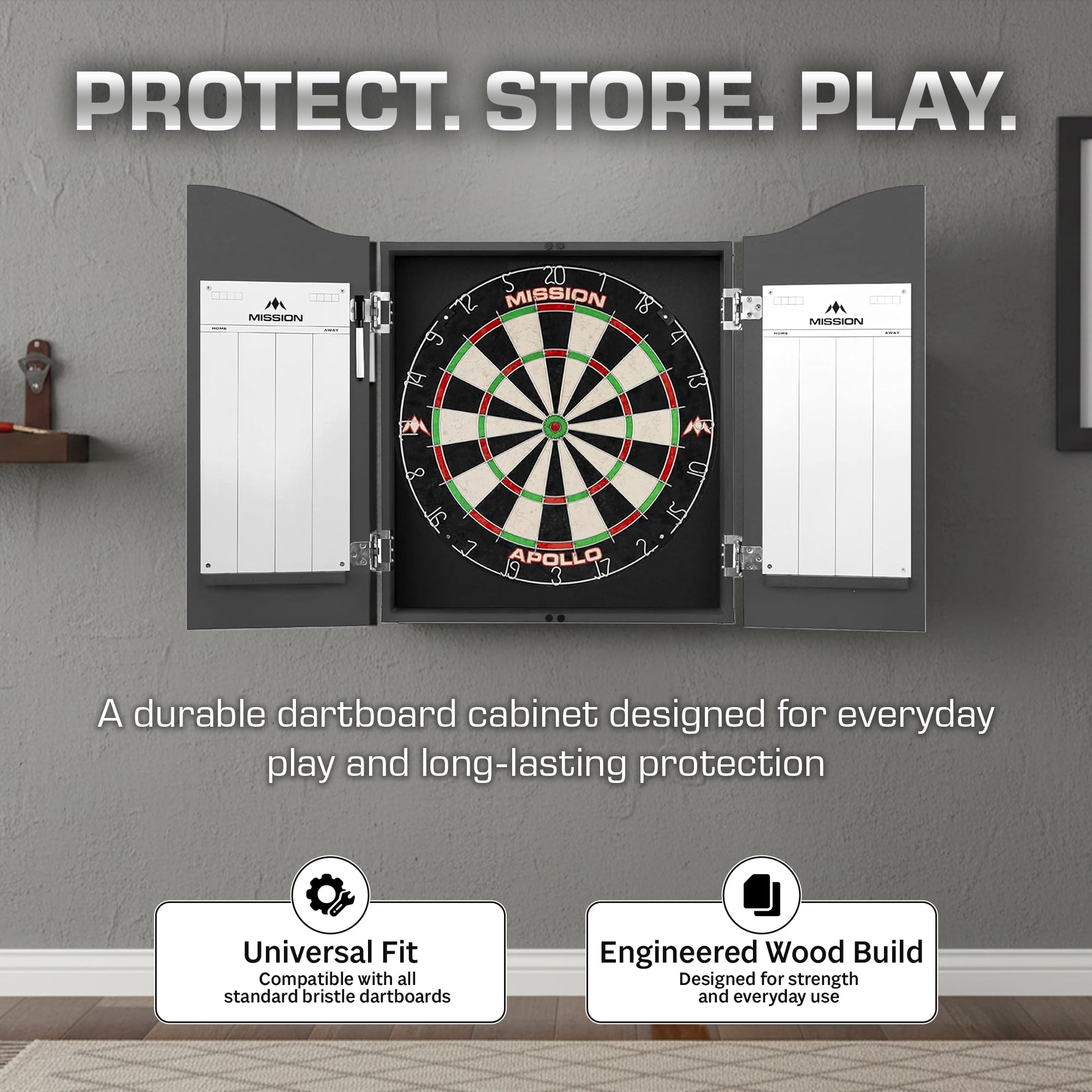 Harrows Pro Choice Cabinet - Dartbord Kast