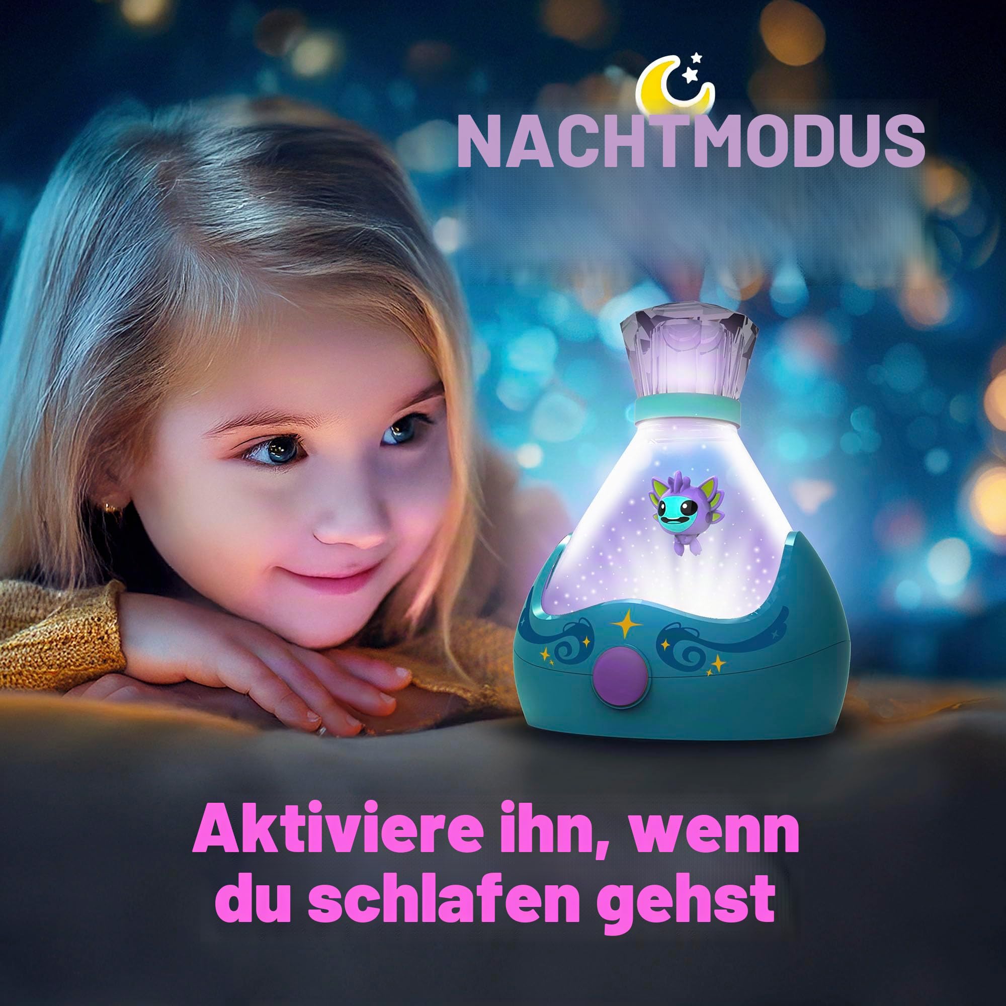 Bizak Fizzy Pets Pluto, magische Überraschung, Musik und Tanz, Farbwechsel, über 5 Jahre (62009097-1)