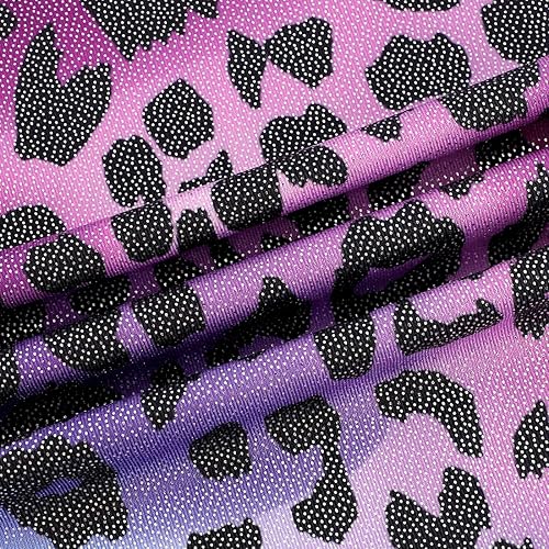 Miniatura 3 de Belovance Leotardos de gimnasia para niñas pequeñas, trajes de gimnasio, leotardo de danza, brillante, arcoíris, dinosaurio, leopardo, estrellas,