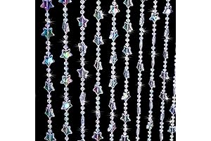 ANMINY Heart Curtain Beads - A Shimmering Canvas for Your Heart