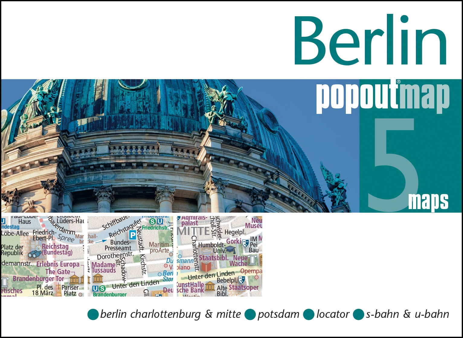 Berlin PopOut Map: Popout Double (PopOut Maps)