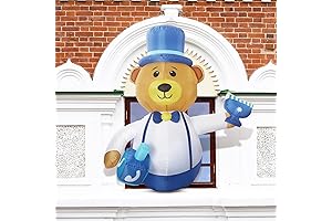 Hiboom 4ft Inflatable Hanukkah Decoration