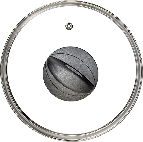 Aeternum Coperchio Universale Adatto a Tutti i Prodotti e Linee, Vetro, 18 cm