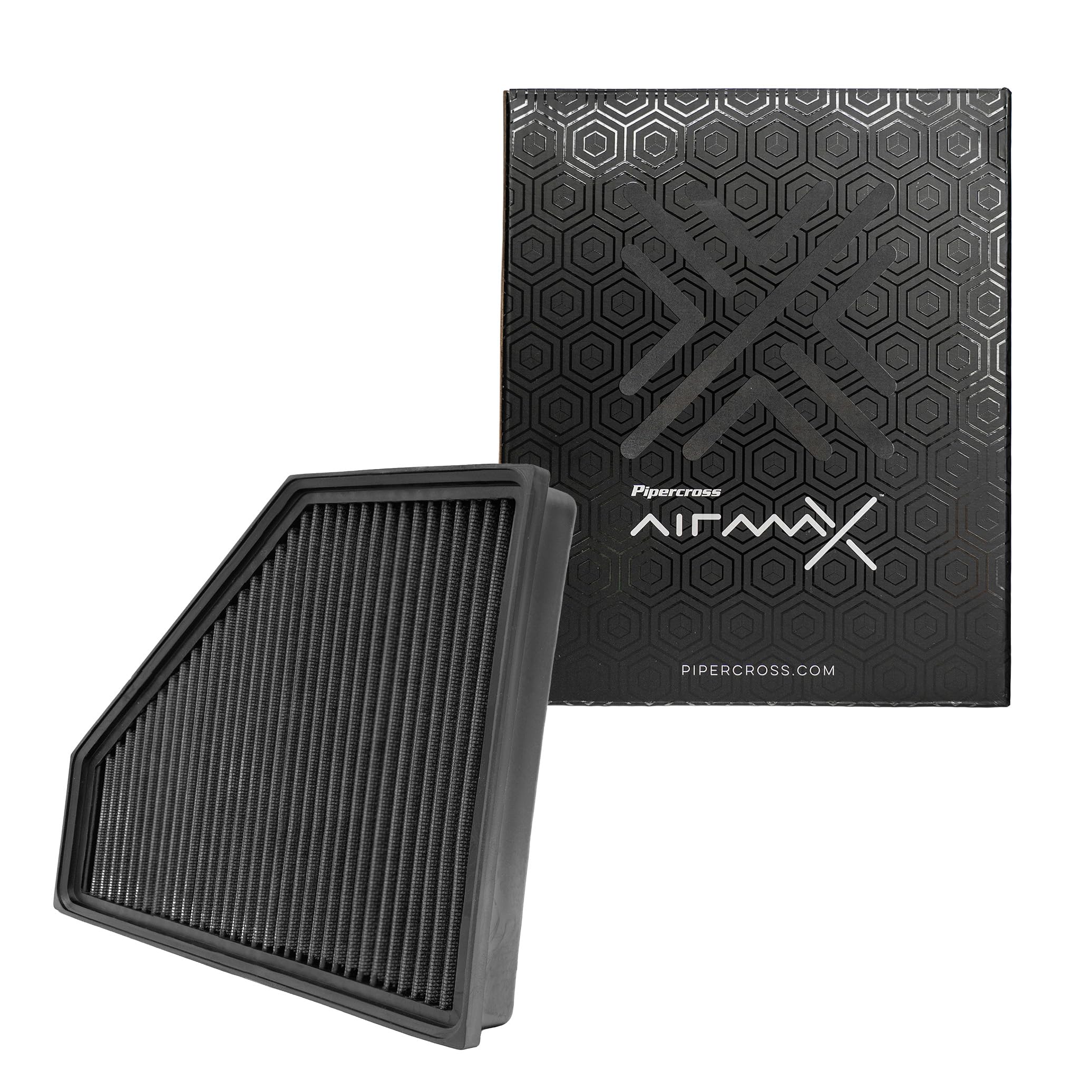 Pipercross AirMax Pleated Panel Filter, for BMW 18D-25D DIESEL, Maximises Horsepower & Torque, Lifetime Durability, Premium & High Performance, AM1711