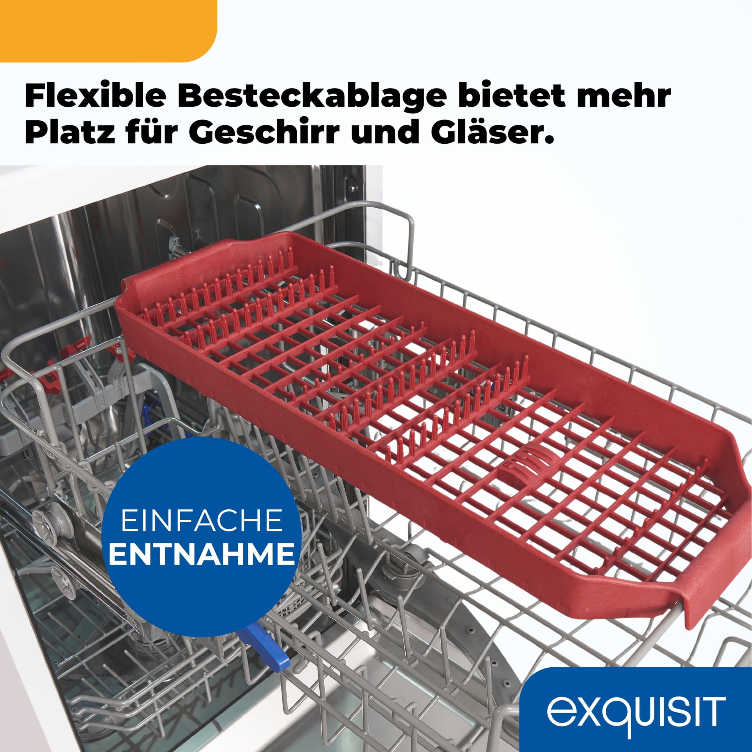 Exquisit Geschirrspüler GSP9410-030D weiss 45 cm unterbaufähig freistehend 10 Maßgedecke LED Spülmaschine