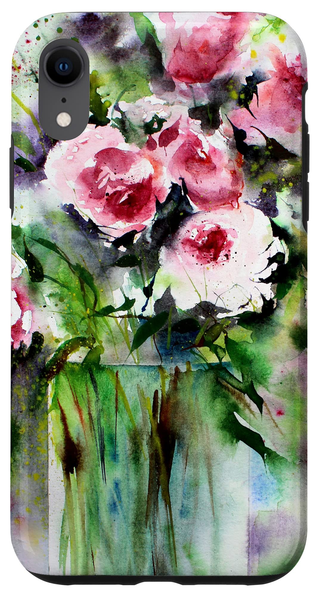 iPhone XR Roses Floral Art Gardening Gardener Flowers Case