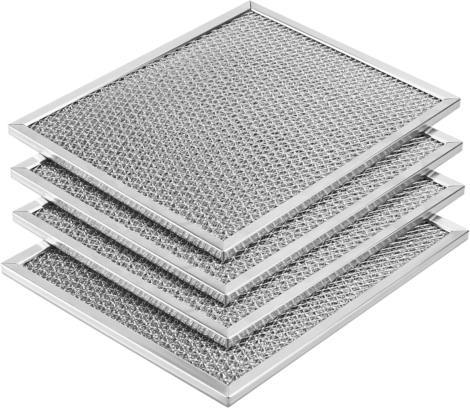 AMI PARTS Aluminum Range Hood filter 97006931 Replacement for Bro-an Nu-tone Range Hood Grease Filter PART#S97006931 (10-1/2 x 8-3/4 in) BP29, 88150, 99010121(2pack)