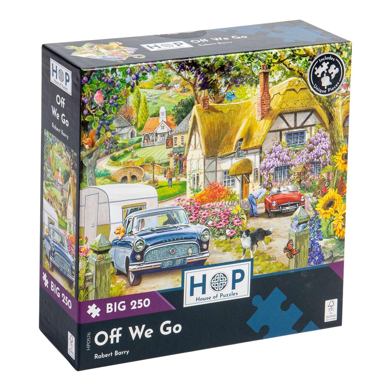 The House of Puzzles Grande puzzle da 250 pezzi - Off We Go!