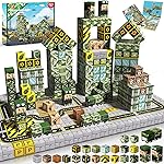 100PCS Magnetic Blocks - STEM Magnetic Building Blocks for Kids Military Construction Cube Toys Games, Educational Sensory Stacking Magnets Cube Toys for Kids Christmas Birthday Gifts Boys & Girls