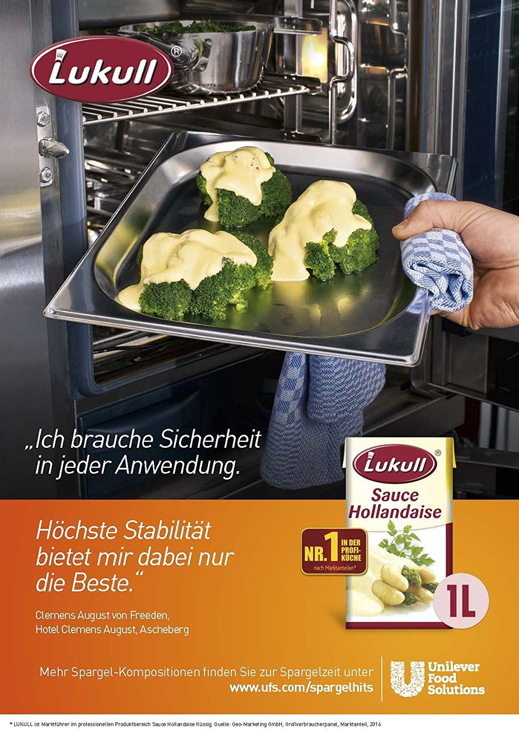 Lukull Hollandaise Sauce, 10er Pack (10 x 1 kg)