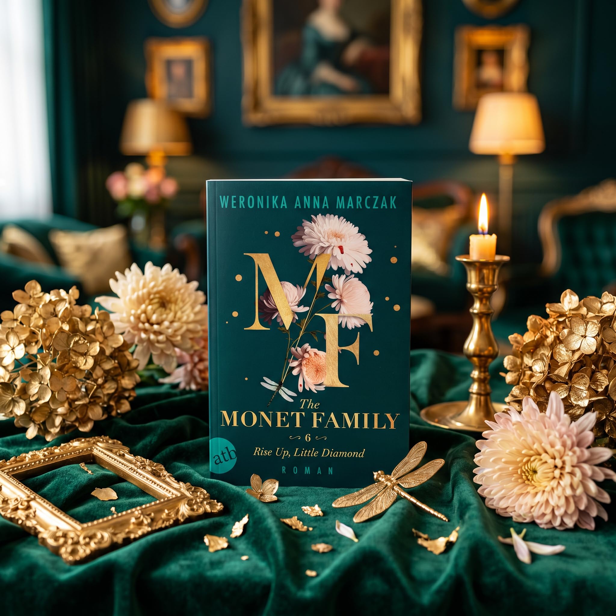 Weronika Anna Marczak - Bücherset - The Monet Family Family of Secrets Band 1 - 7 - Jugendliteratur Bestseller über Waisenmädchen, Verrat, Intrigen und Geheimnisse - mit einem exklusiven Lesezeichen