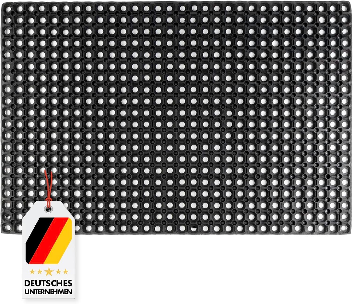 Tappetino Puzzle In Gomma KARAT 182x122 Cm - Impermeabile, Antiscivolo, Per Stalle, Box Cavalli, Paddock - Foto 5