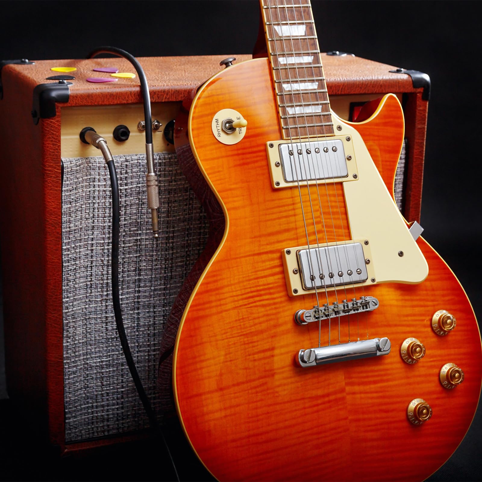 QUARKZMAN 2 szt. Gitara metalowa Gitara, Gałki Regulacja głośności 6 mm x 17 mm Potencjometr Gałki ze śrubą mocującą do gitary elektrycznej Bas, srebrny