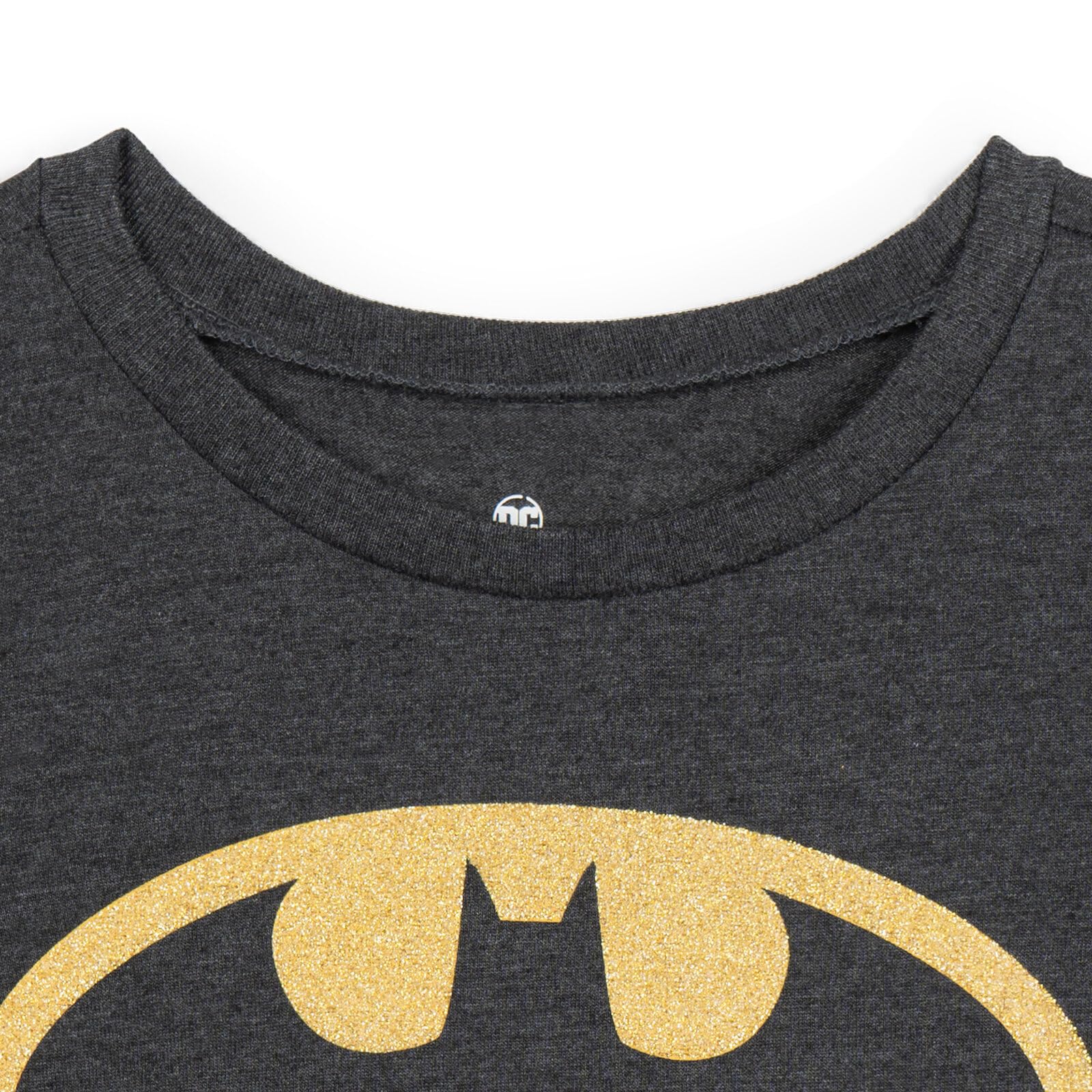 DC Comics Justice League Mädchen Glitzer Grafik T-Shirt Kleinkind bis Big Kid
