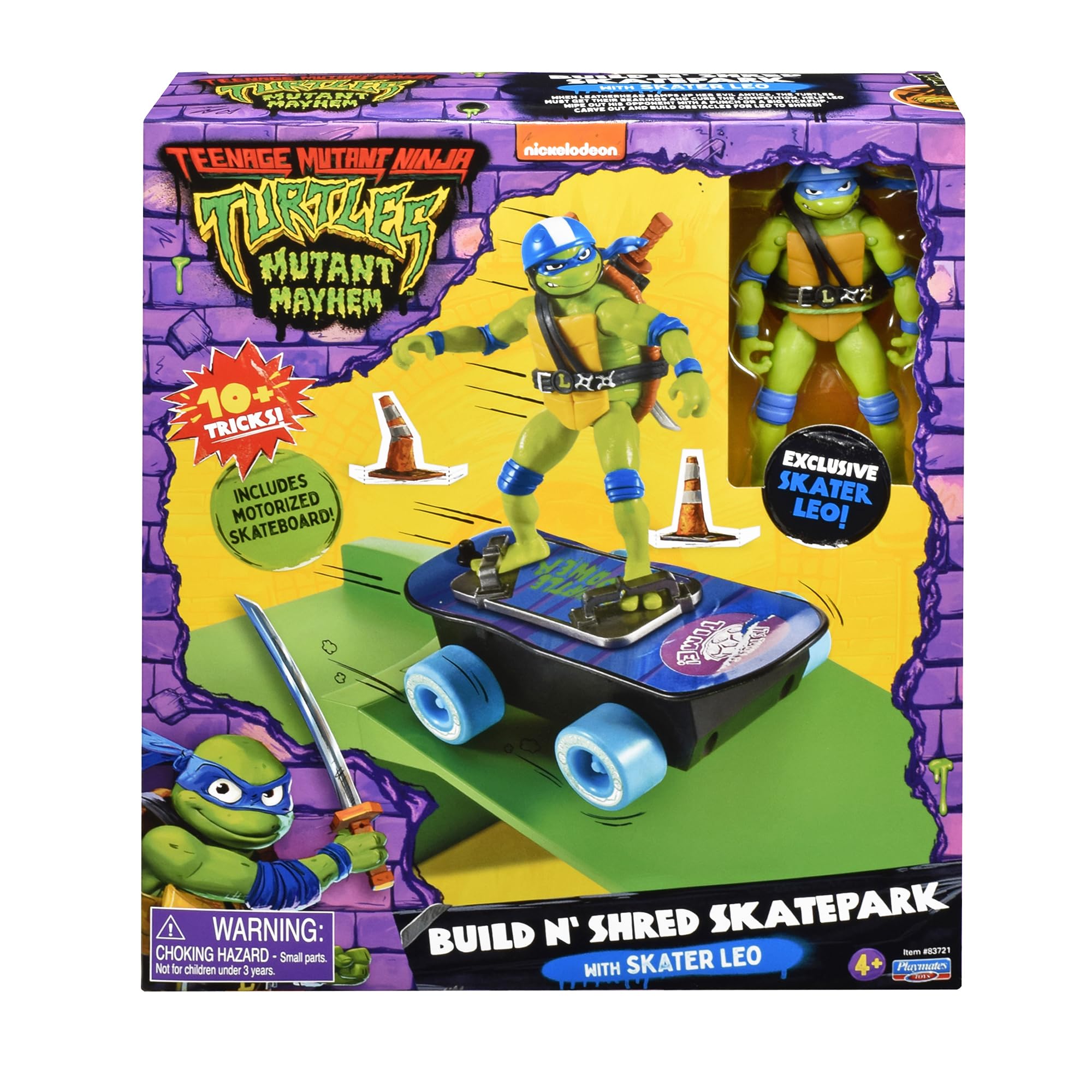 Teenage Mutant Ninja Turtles Leo Skateboard - Exclusivité Amazon