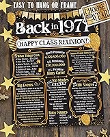 Vista 118 de Lone Star Art 66ª Reunión de Graduados (Sesenta y seis) Decoración en Oro - Recordando El Año - Clase de 1959 - Póster Sin Marco de 11x14 - Globos