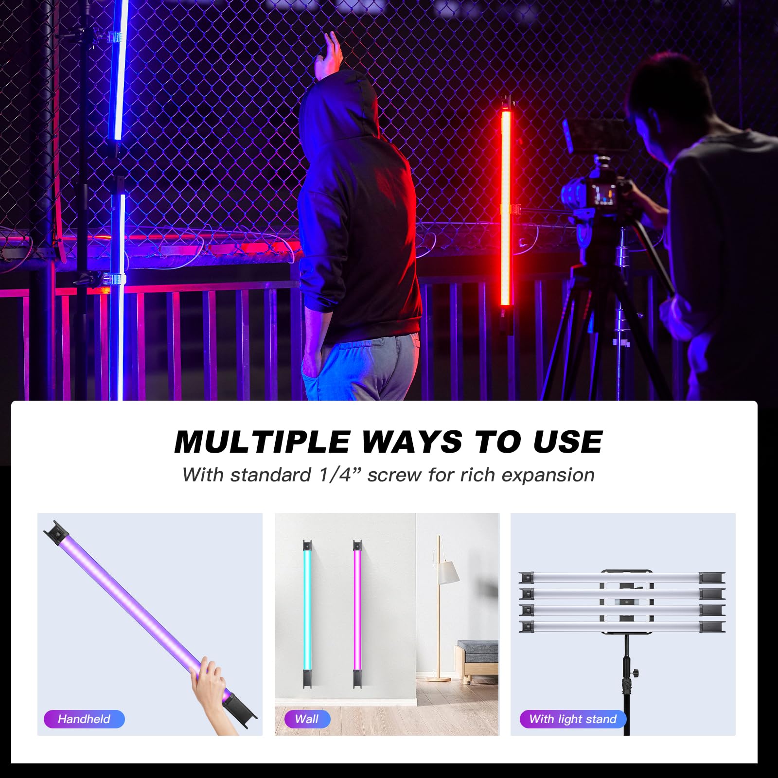 Amazon.com : Godox TL60 RGB Tube Light Full Color Portable LED