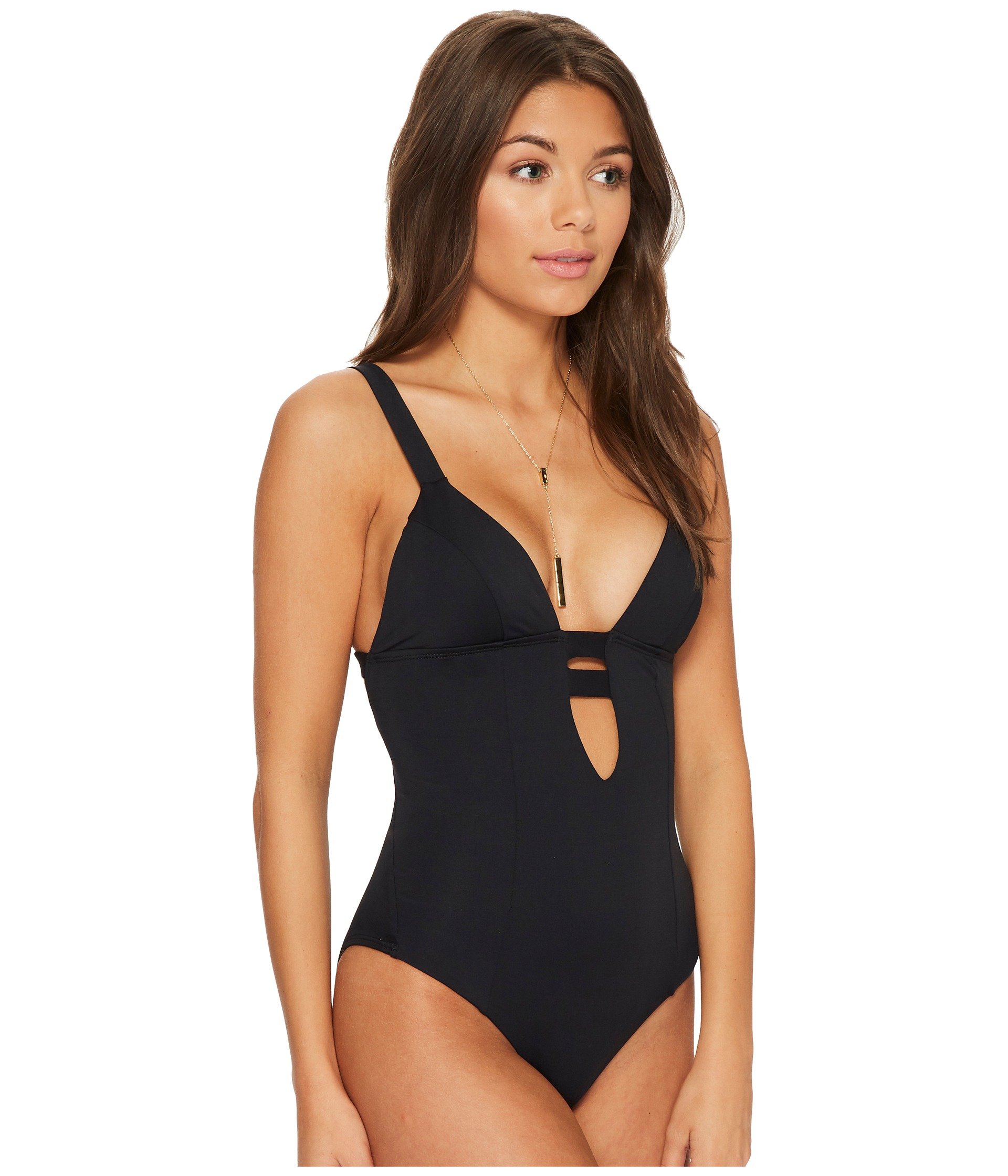 Vitamin a swimwear 94t white black gold