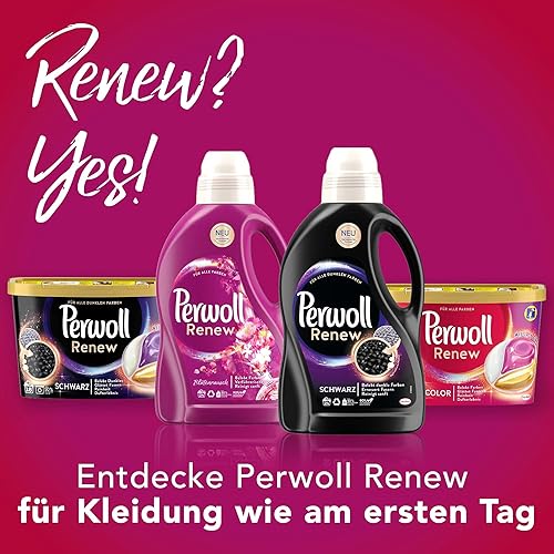 Miniatura 7 de Perwoll Renew - Detergente líquido para ropa de 1.44 L (24 cargas de lavado)